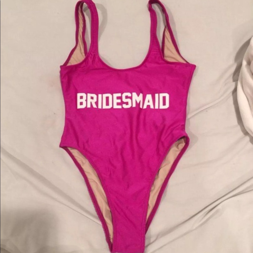 Private party bridesmaid swimsuit one piece new